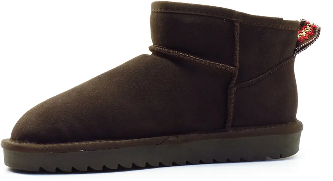 Shoecolate Suede Enkellaarzen - Bruin - afbeelding 2 van 6