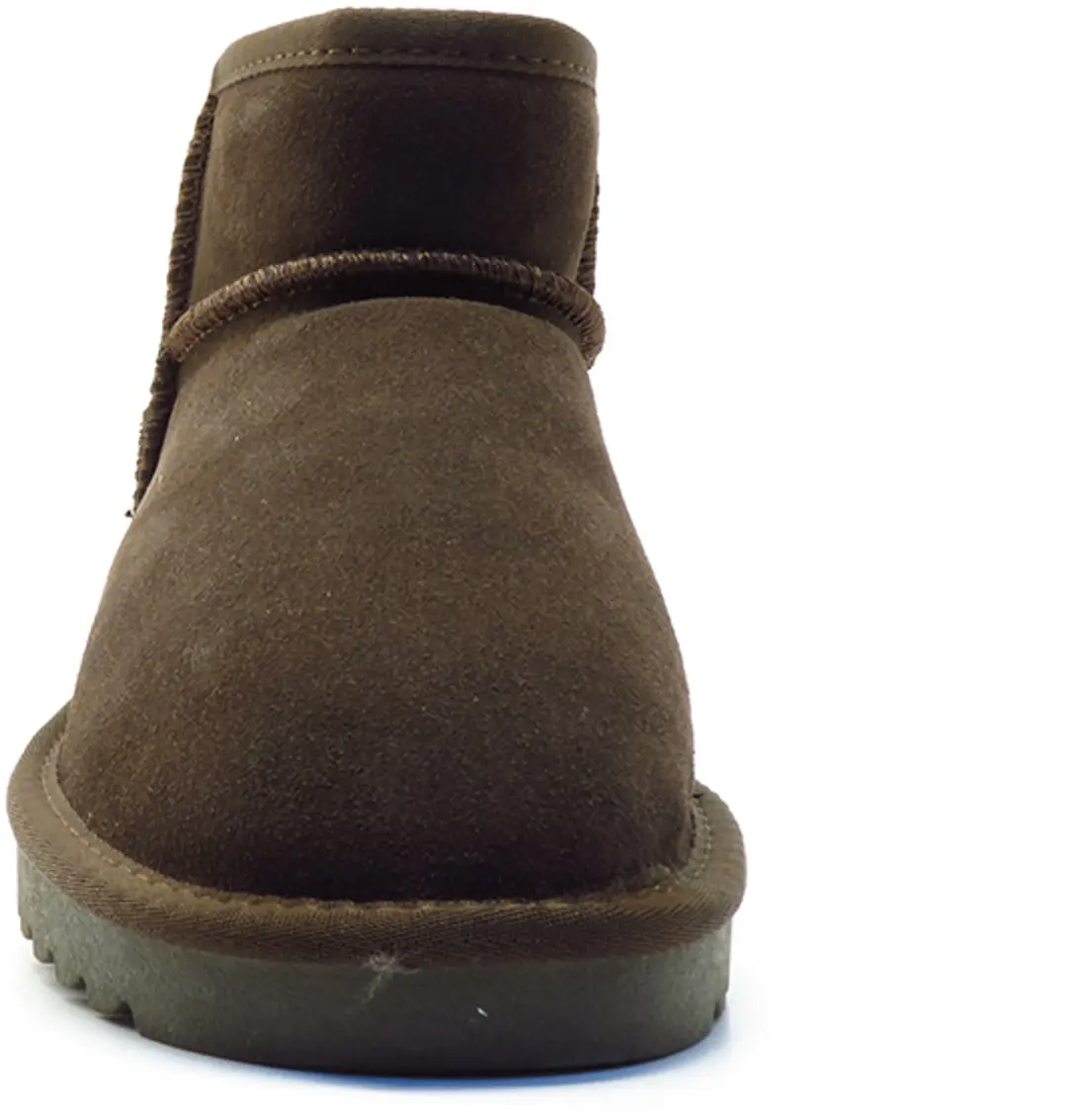Shoecolate Suede Enkellaarzen - Bruin - afbeelding 4 van 6
