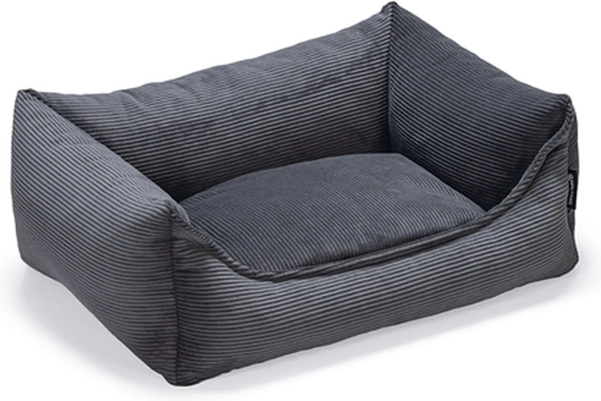 Beeztees Veo Orthopedische Hondenmand Donkergrijs 60x40x20cm
