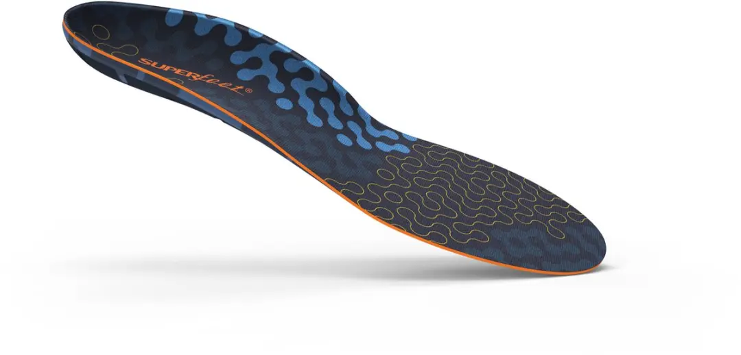 Superfeet Active Inlegzolen Medium Arch - Maat 42-44 - Blauw - afbeelding 4 van 5
