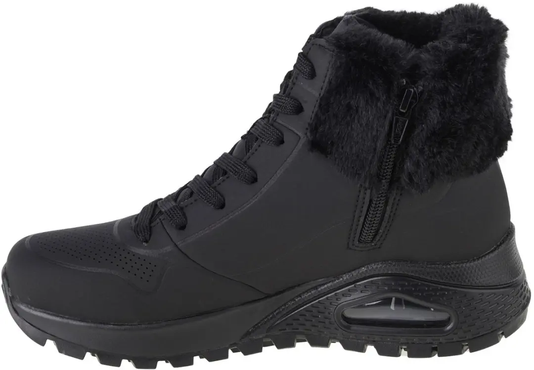 Skechers Uno Rugged Fall Air Dames Laarzen - Zwart - afbeelding 2 van 5