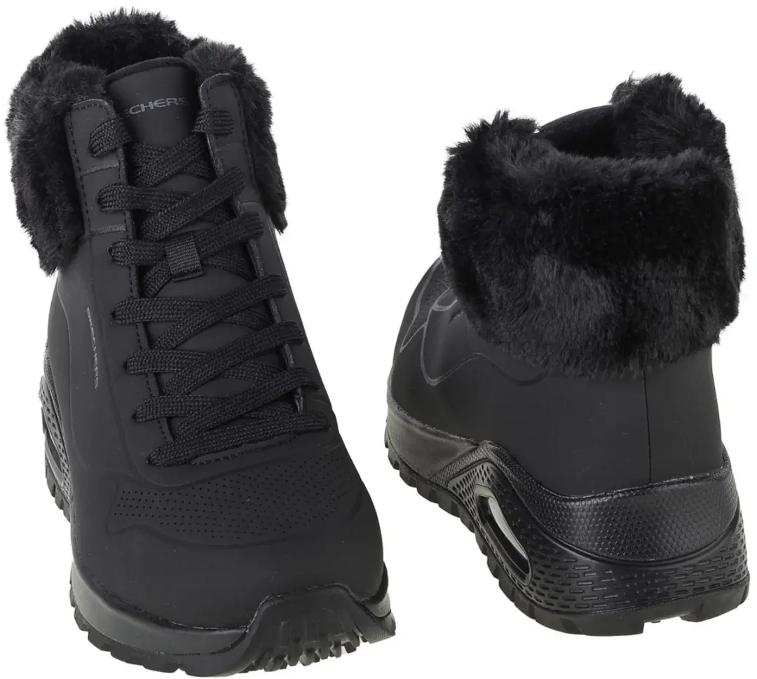 Skechers Uno Rugged Fall Air Dames Laarzen - Zwart - afbeelding 5 van 5