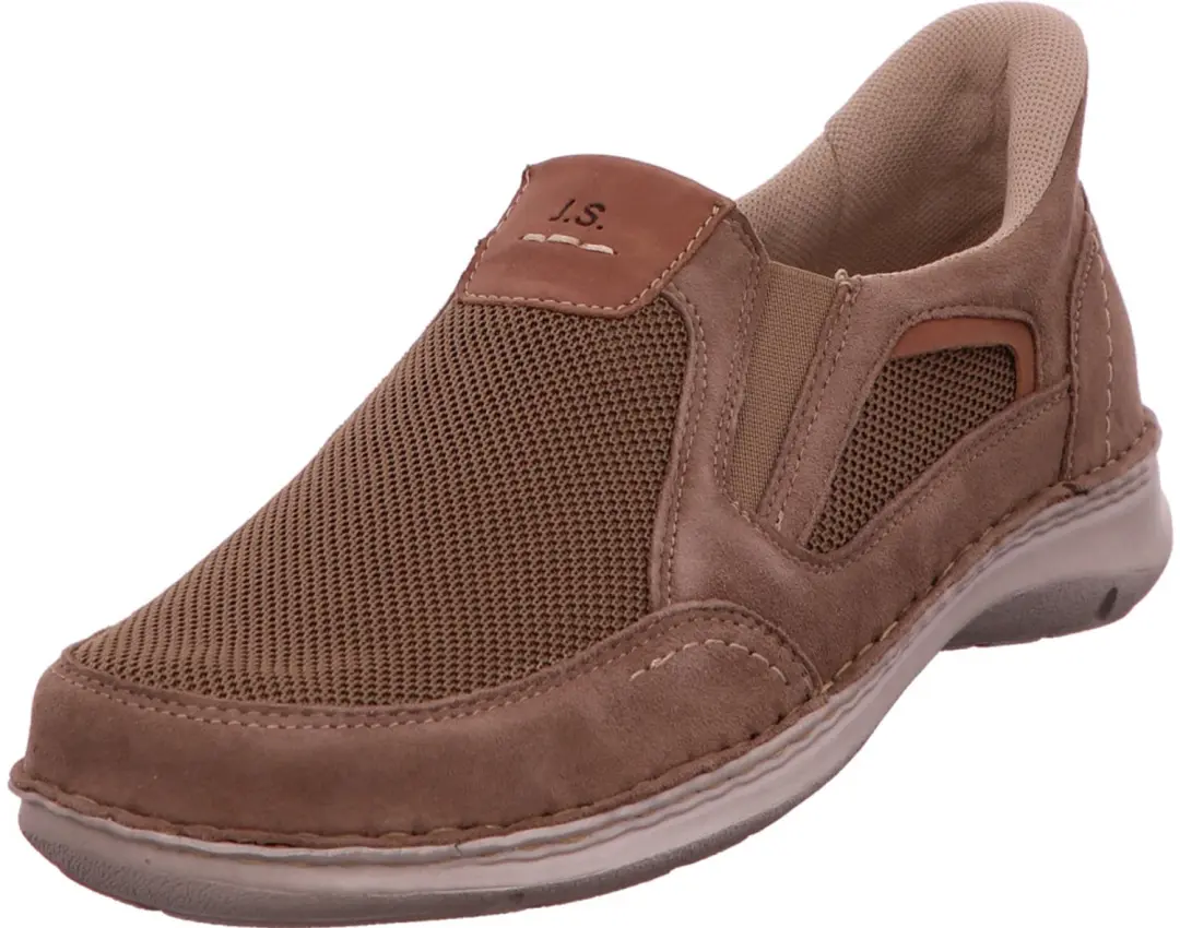 Josef Seibel Heren Sportieve instappers beige maat 44