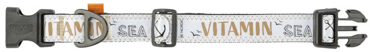 Trixie Halsband Nordic Extra Breed - Zwart 40-60x3.8cm - afbeelding 3 van 3