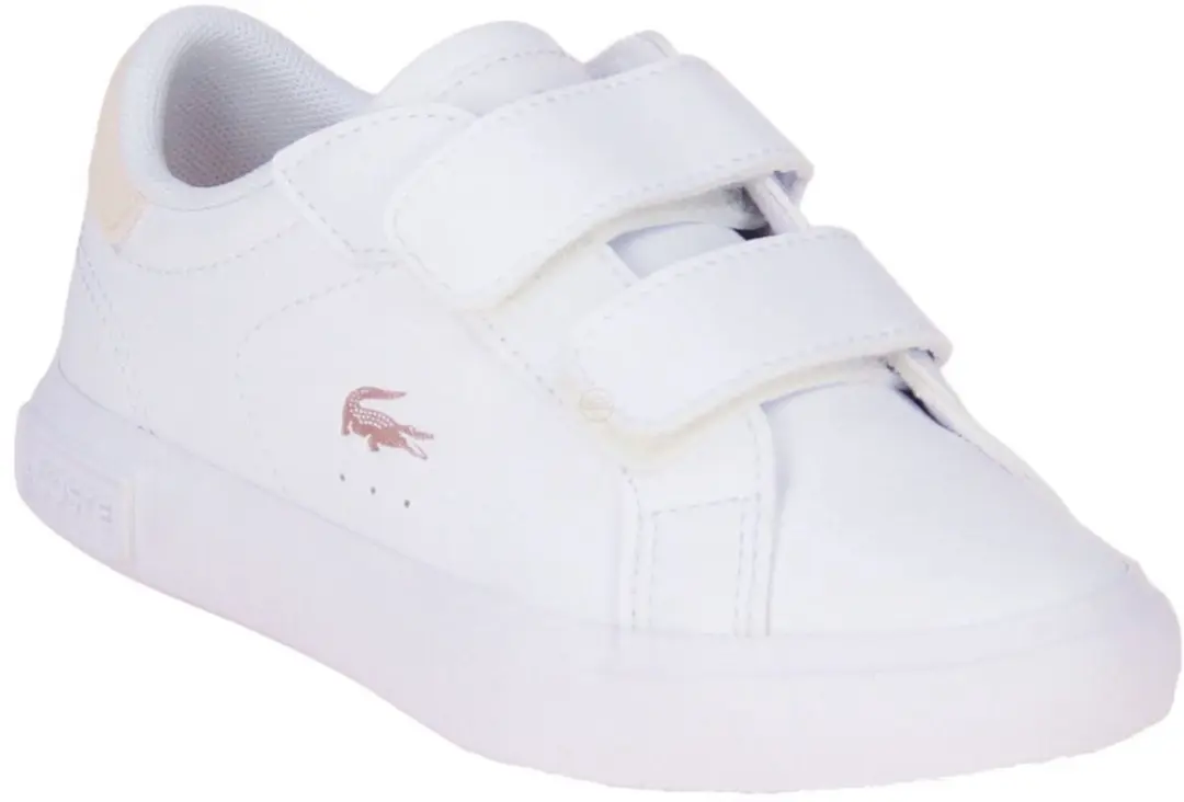 Lacoste Powercourt Baby Whit/Light Pink