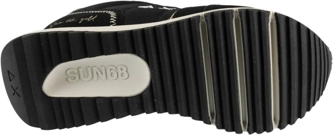 Sun68 Big Ally Dames Sneakers - Zwart - afbeelding 4 van 5