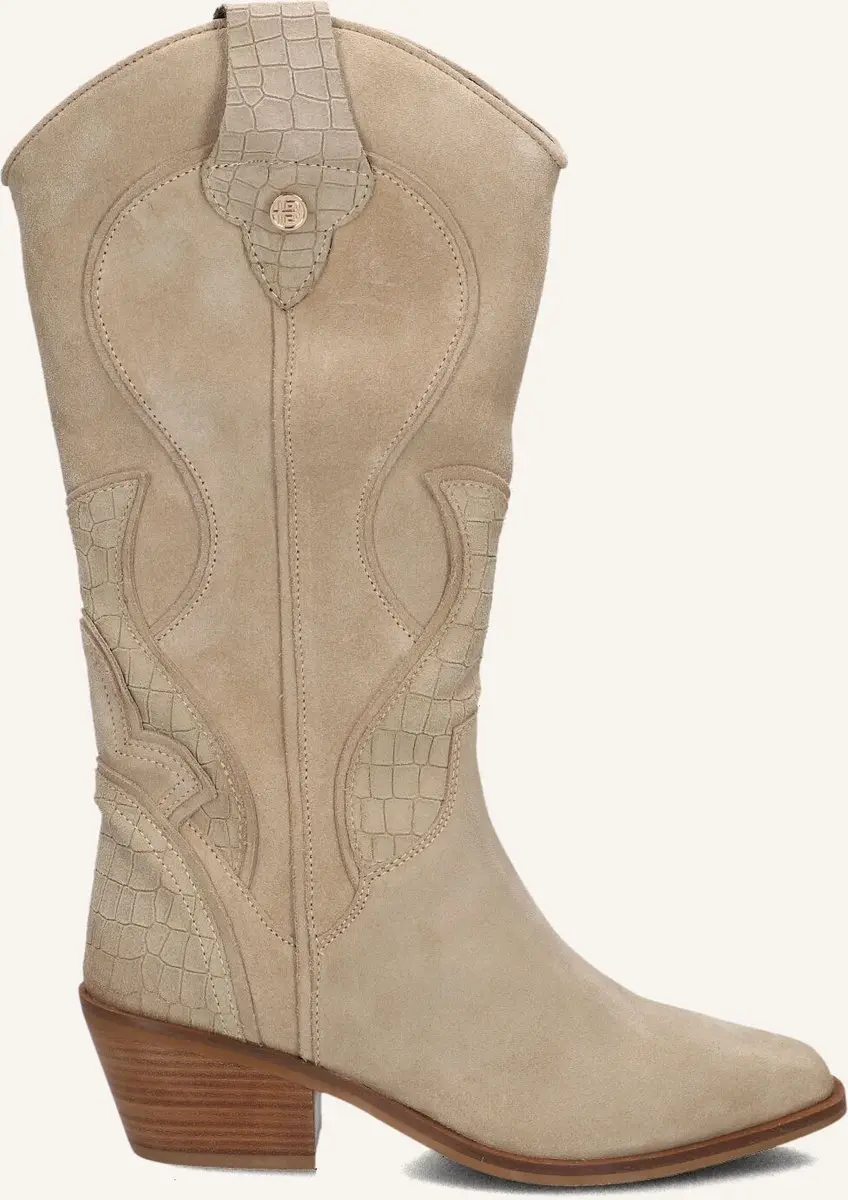 Haboob Lplexxhm Laarzen - Suède - Beige - Maat 39 - afbeelding 5 van 6