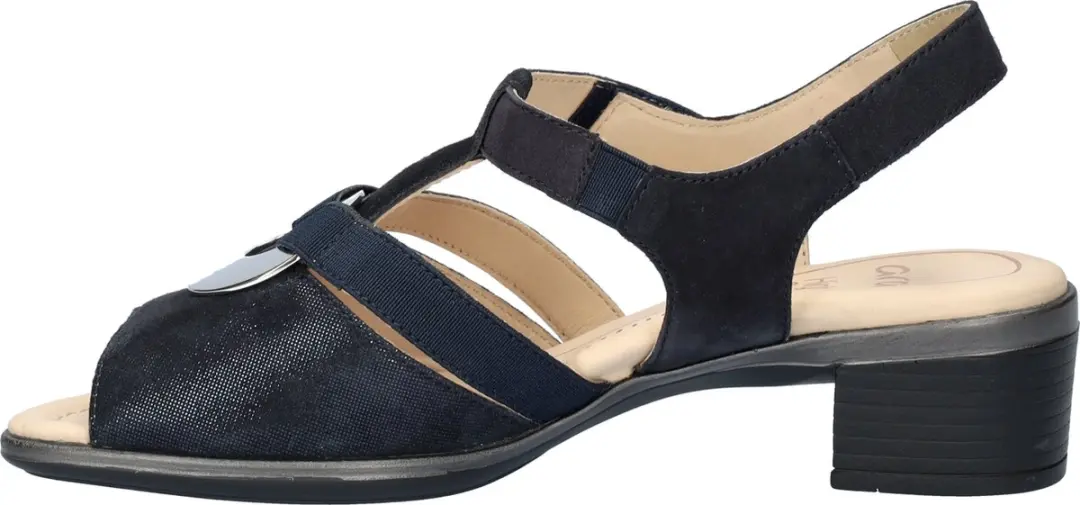 Ara Lugano Dames Sandalen - Donkerblauw - Maat 37 - afbeelding 5 van 6