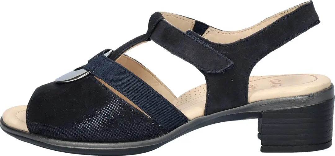 Ara Lugano Dames Sandalen - Donkerblauw - Maat 37 - afbeelding 3 van 6