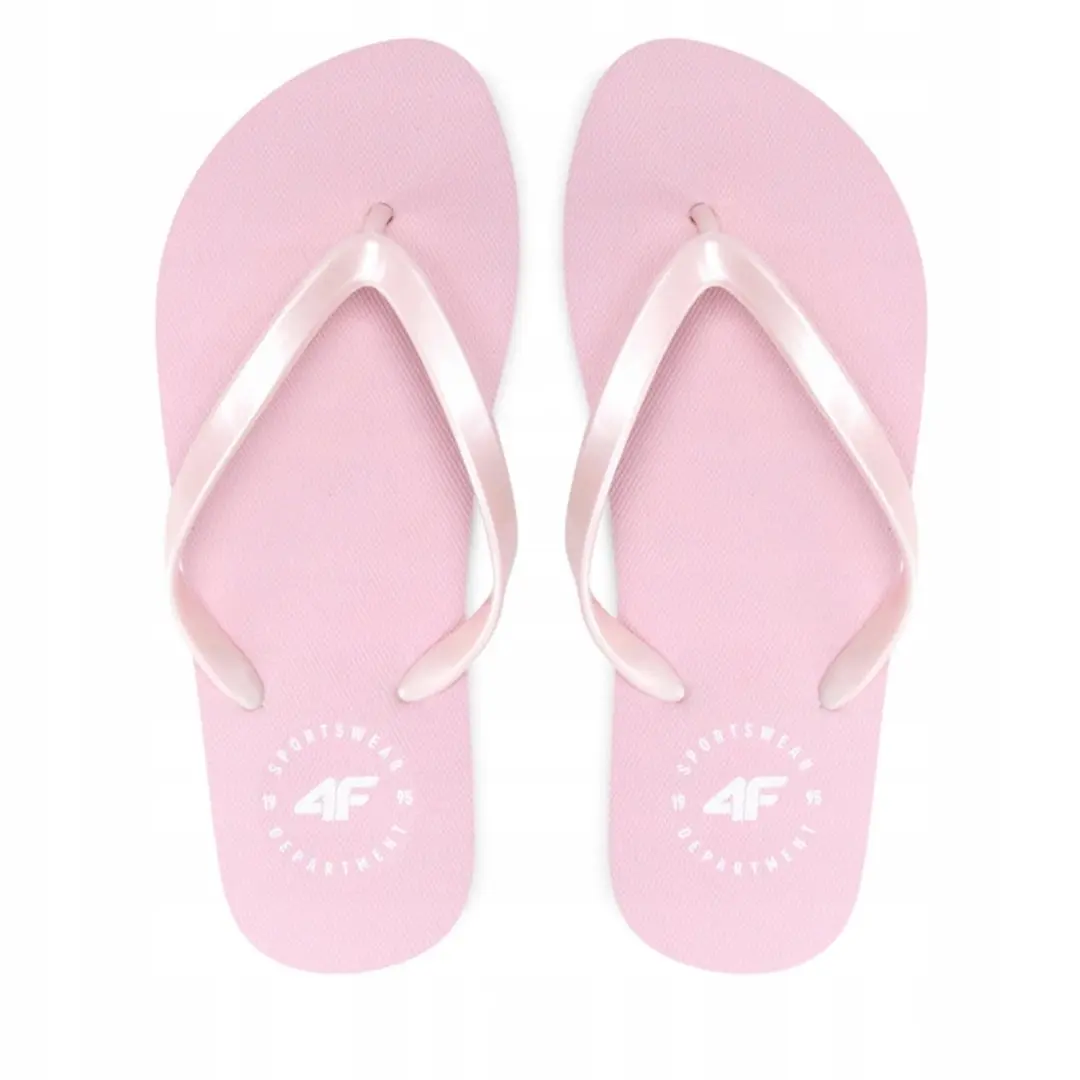 4F Dames Teenslippers Roze Maat 36