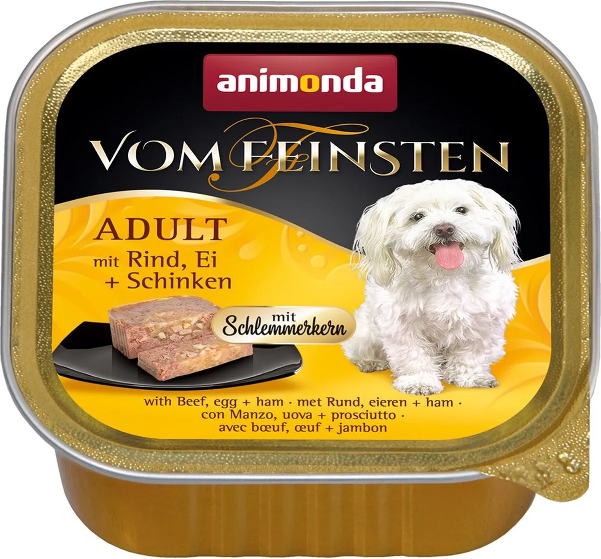 Animonda Vom Feinsten Gourmet Core Rundvlees & Ham 22x150g