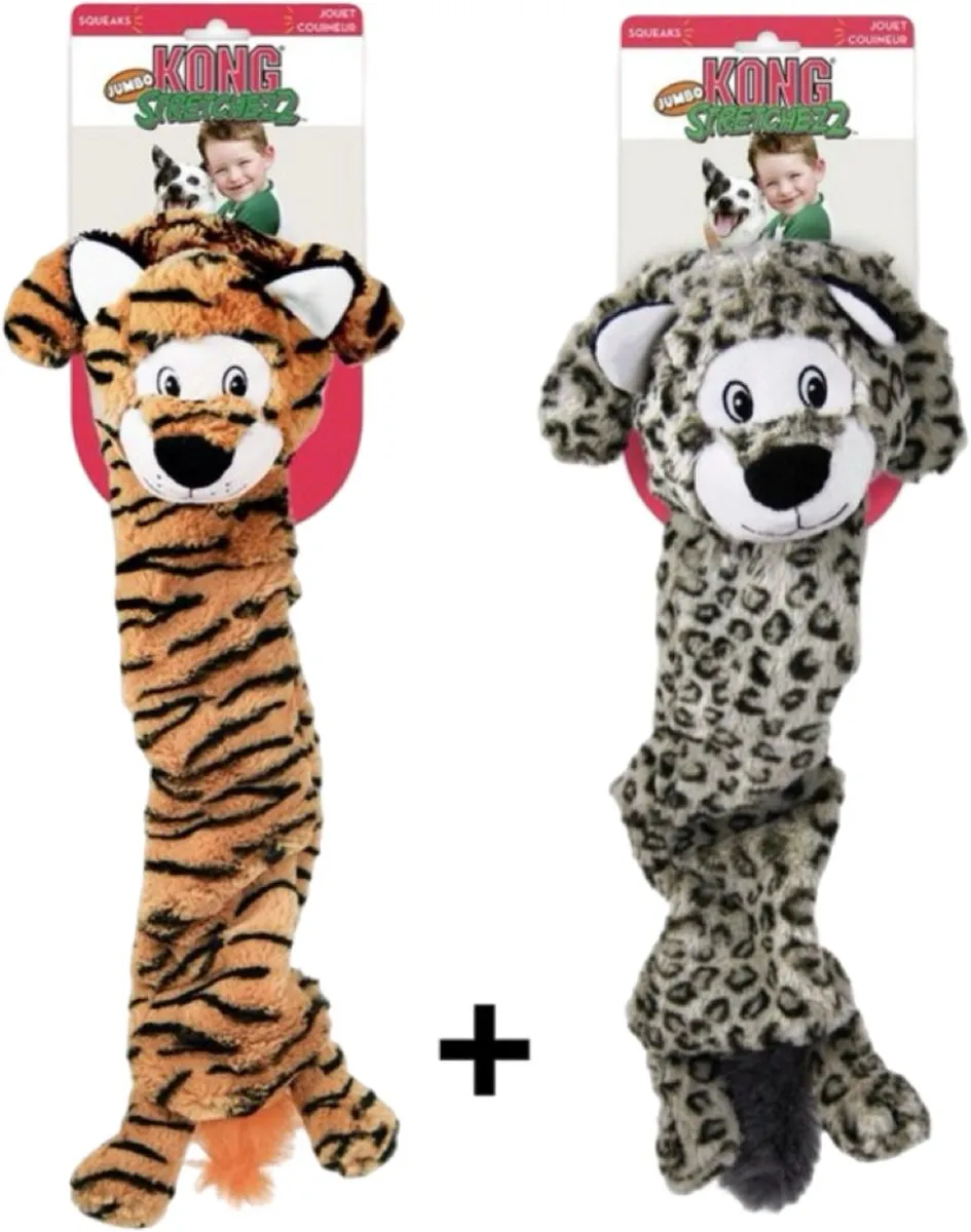 KONG Stretchezz Jumbo Panter/Tijger