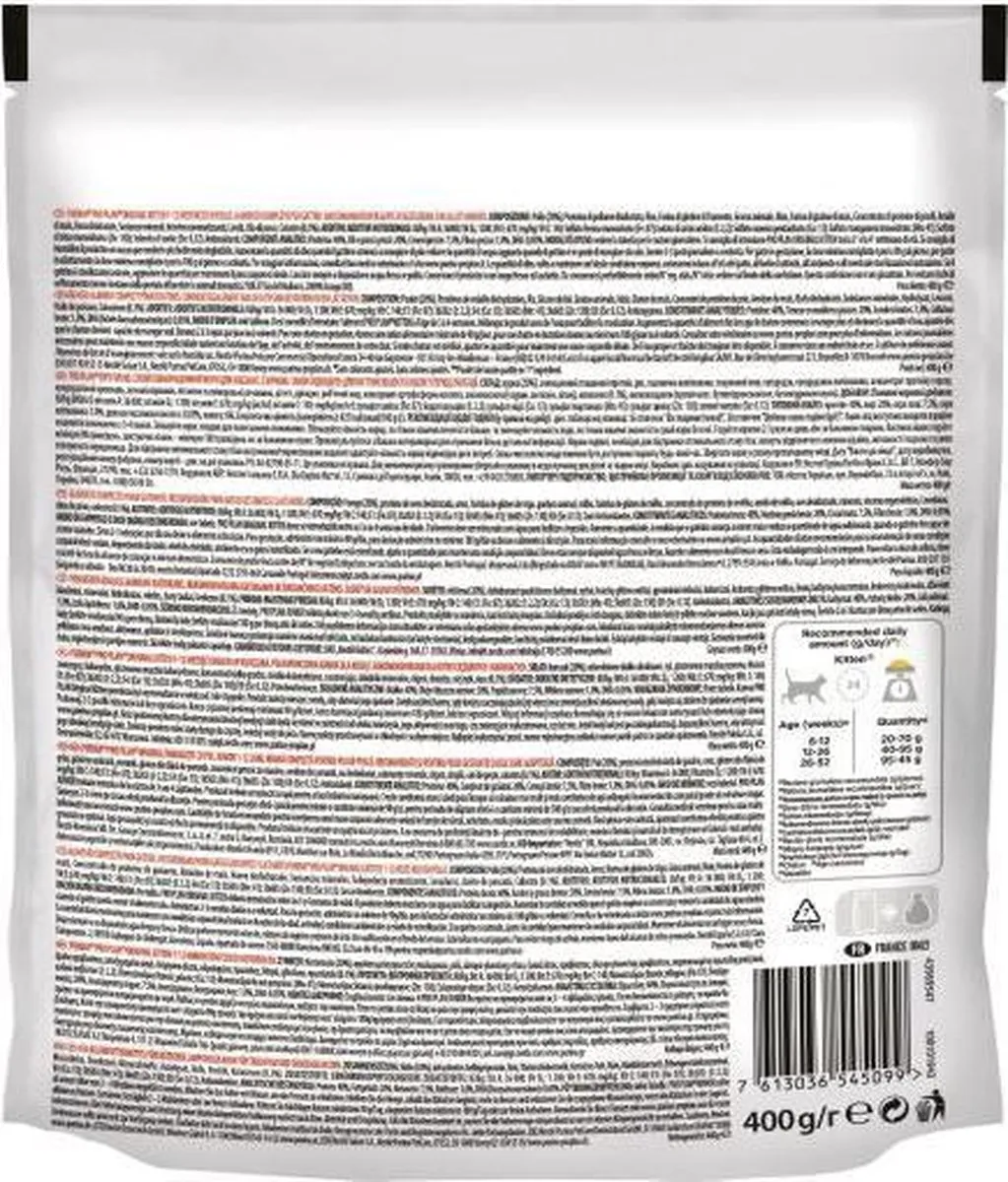 Pro Plan Optistart Original Kitten Kattenvoer - 3 kg - afbeelding 6 van 6