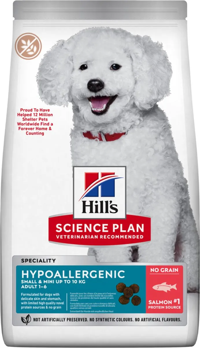 Hill's Dog Small & Mini Salmon Adult Hypoallergeen 1,5 kg