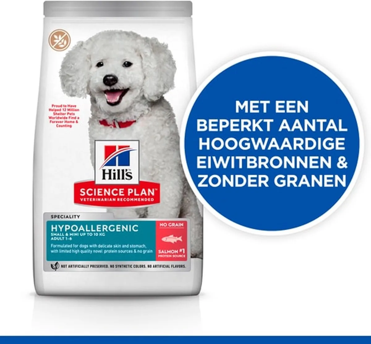 Hill's Dog Small & Mini Salmon Adult Hypoallergeen 1,5 kg
