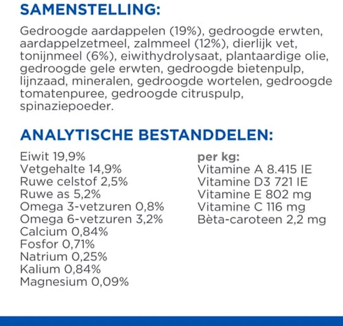 Hill's Dog Small & Mini Salmon Adult Hypoallergeen 1,5 kg