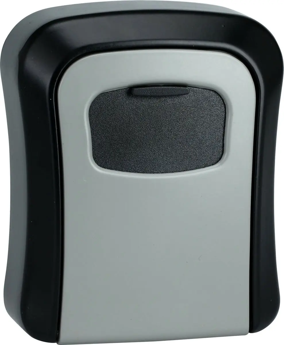 Sleutelkluis met cijferslot 12x9x4cm - Zwart - afbeelding 6 van 6
