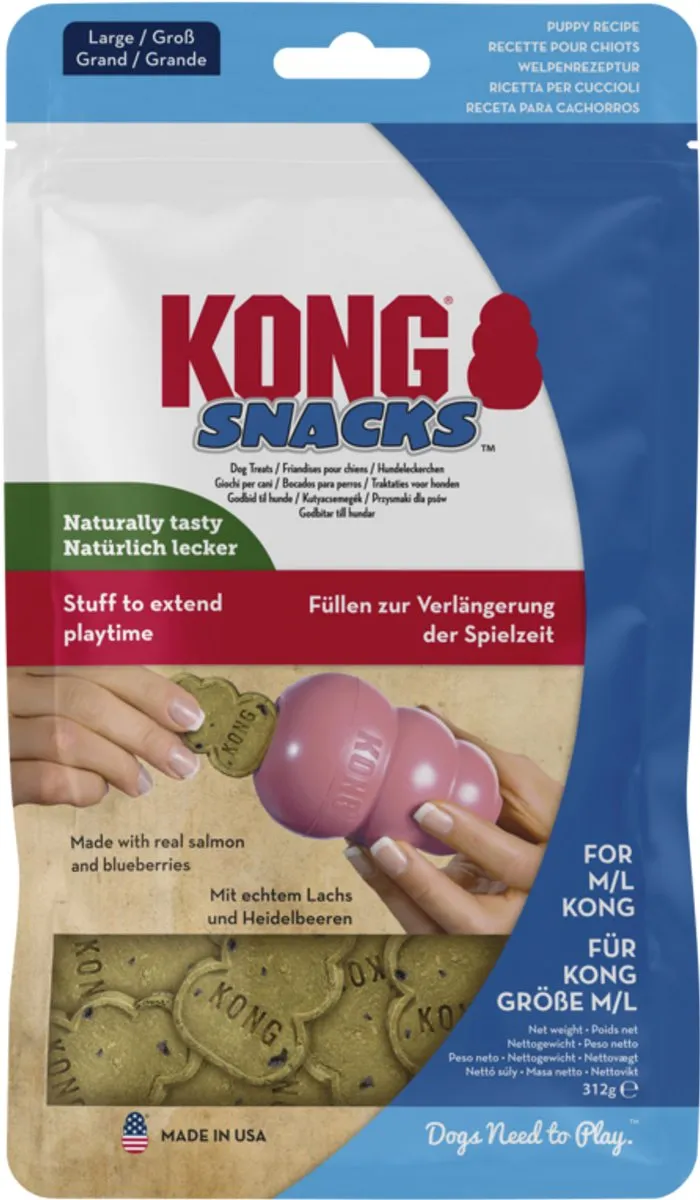 KONG Stuff 'N Snacks Puppy Kip&Rijst - L