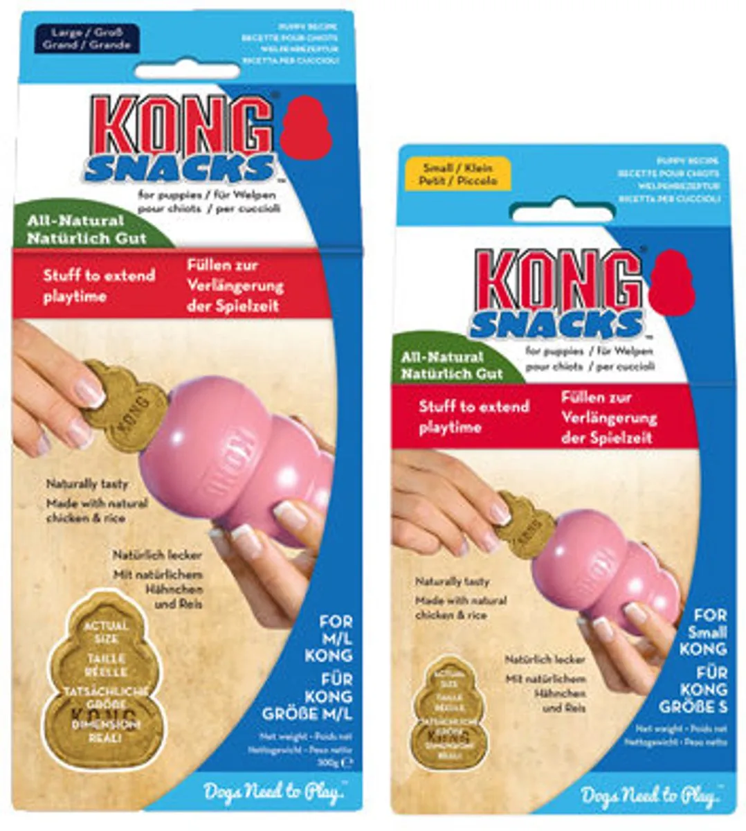 KONG Stuff 'N Snacks Puppy Kip&Rijst - L - afbeelding 6 van 6