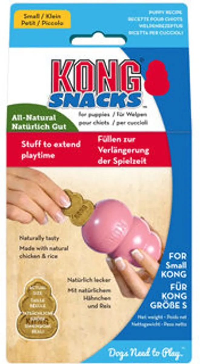 KONG Stuff 'N Snacks Puppy Kip&Rijst - L