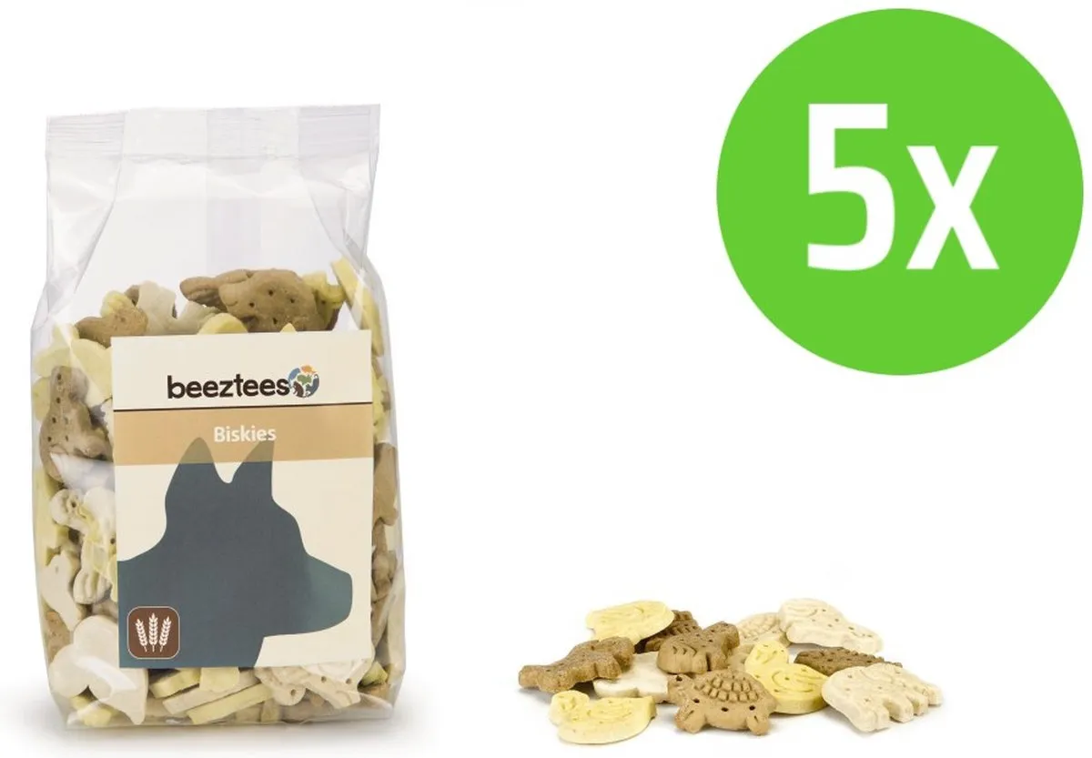 Beeztees Biskies Hondensnacks 2000g (5x400g)