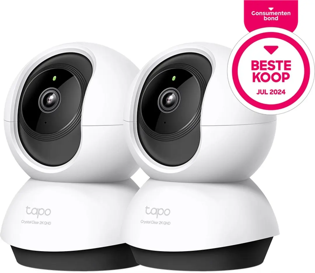 Tapo C220 Beveiligingscamera Binnen 2-pack