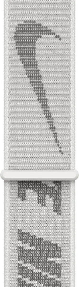 Apple Watch Geweven Sportband Nike 41mm - Maize/Wit