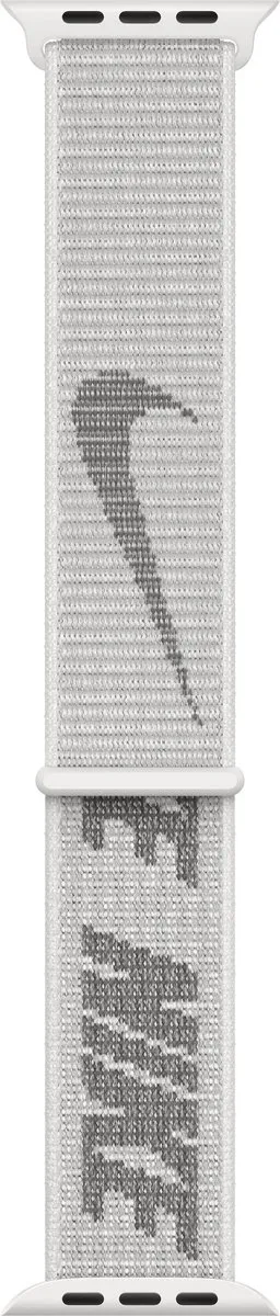 Apple Watch Geweven Sportband Nike 41mm - Maize/Wit - afbeelding 6 van 6