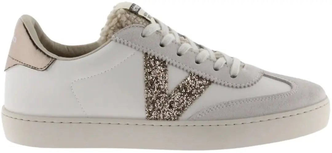 Victoria Berlin Ciclista Damestrainers - Hielo/Goud - 38 - afbeelding 2 van 6