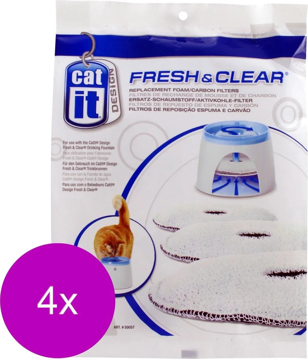 Catit Filters Drinkfontein 2L - 12 Stuks