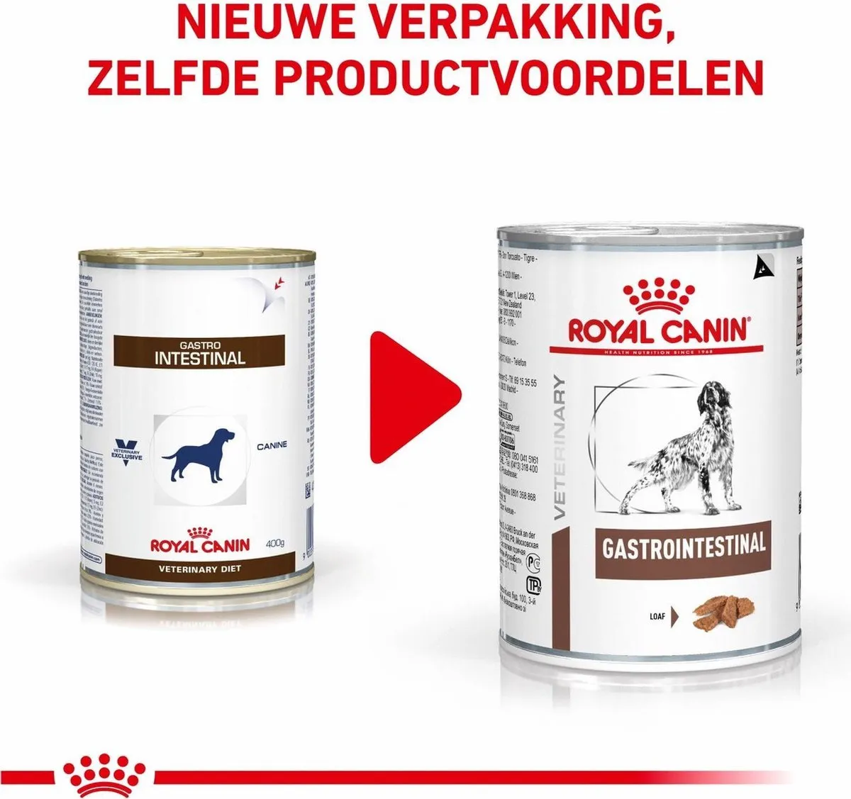 Royal Canin Veterinary Diet Gastro Intestinal Hondenvoer - 200g