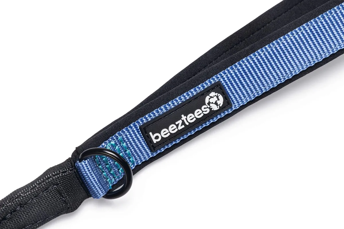 Beeztees Premium Parinca Hondenriem - Blauw 120x1,2cm