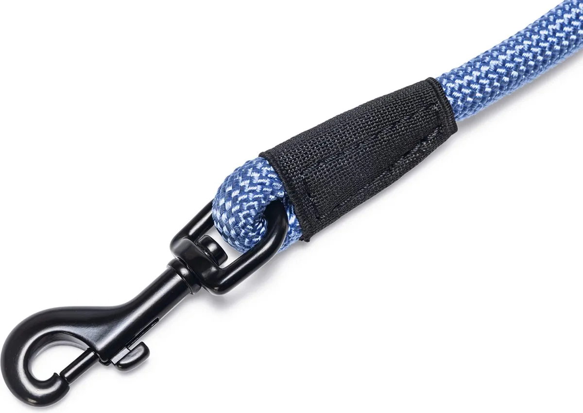 Beeztees Premium Parinca Hondenriem - Blauw 120x1,2cm