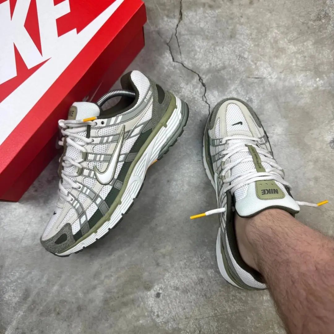 Nike P-6000 Heren Sneakers - Groen - Maat 40 - afbeelding 4 van 6