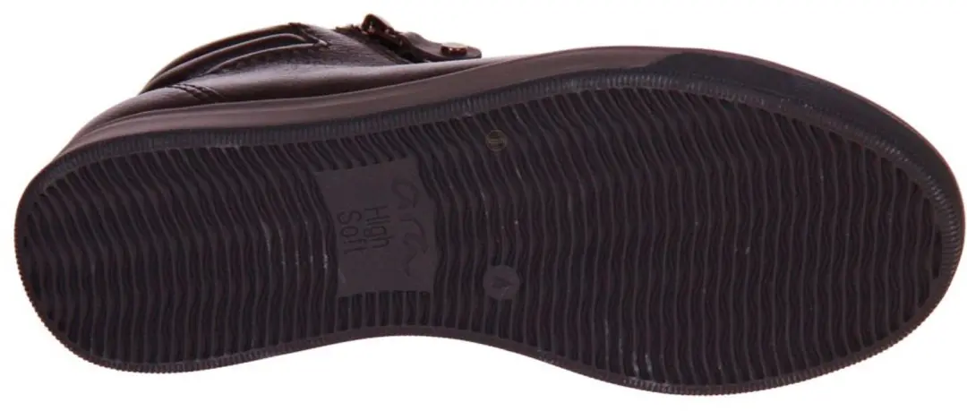 Ara Rom Hoge Sneaker Bruin G-leest