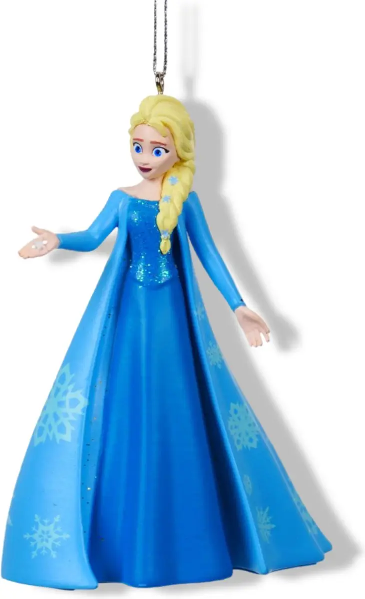 Disney Frozen Elsa 3D Kerstornament - H9,5cm - afbeelding 2 van 3