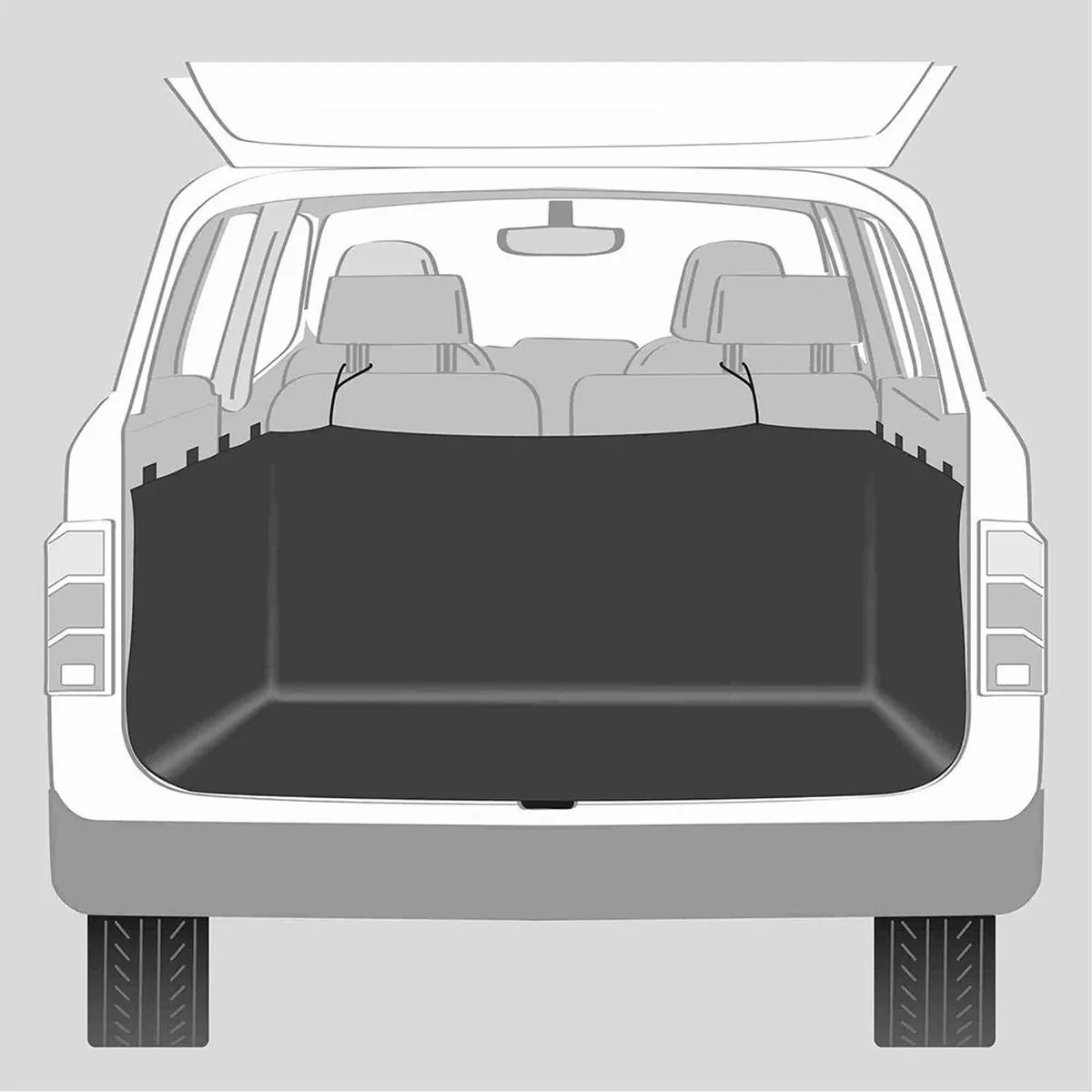 Trixie Auto Hondendeken Kofferbak 230x170cm