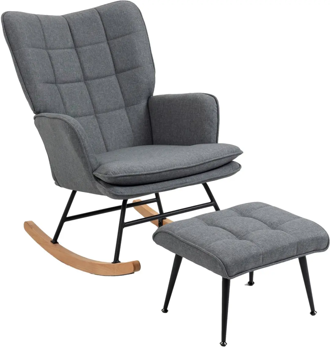 HOMCOM schommelstoelset