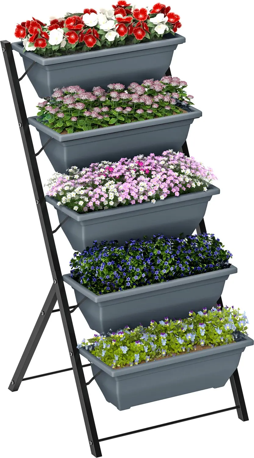 Outsunny Bloemenstandaard