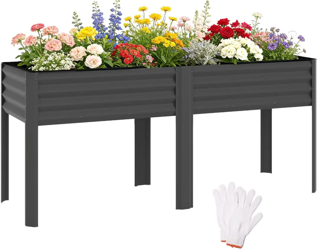 Verhoogde plantenbak van Outsunny