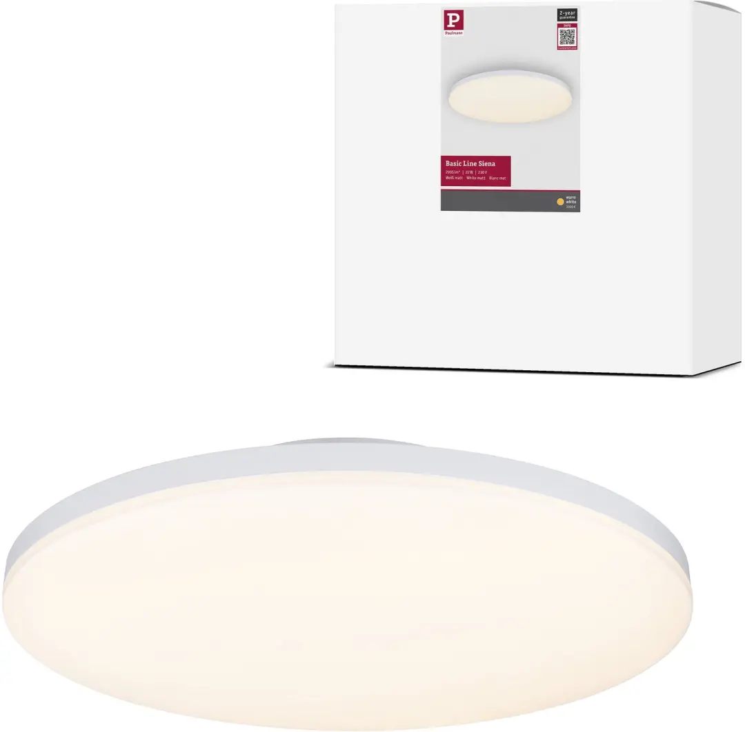 LED-plafondlamp Siena 3000K 360 mm 1700lm 230V 22W