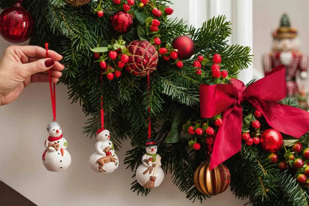 Villeroy & Boch Nostalgic Ornaments Sneeuwman - 3 Stuks - Gekleurd - afbeelding 6 van 6