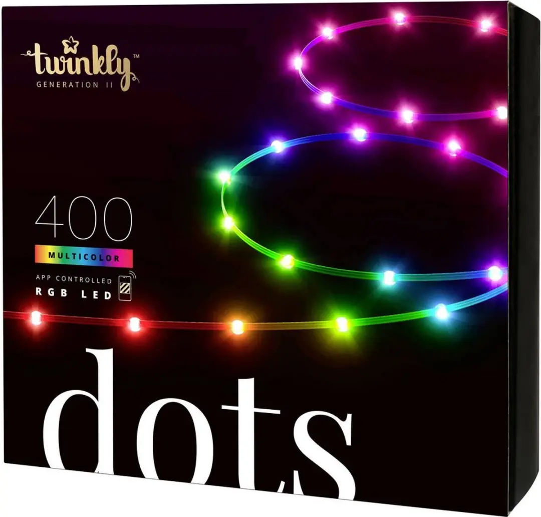 Twinkly Dots TWD400STP-TEU LED Lichtsnoer - Transparant - afbeelding 3 van 3