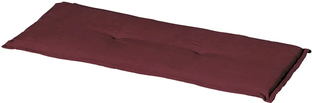 Bankkussen ca.120x48cm Panama bordeaux