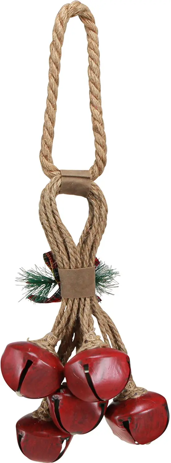 Decoris Tros IJzer Klokje Hangdeco - H53cm - afbeelding 3 van 5