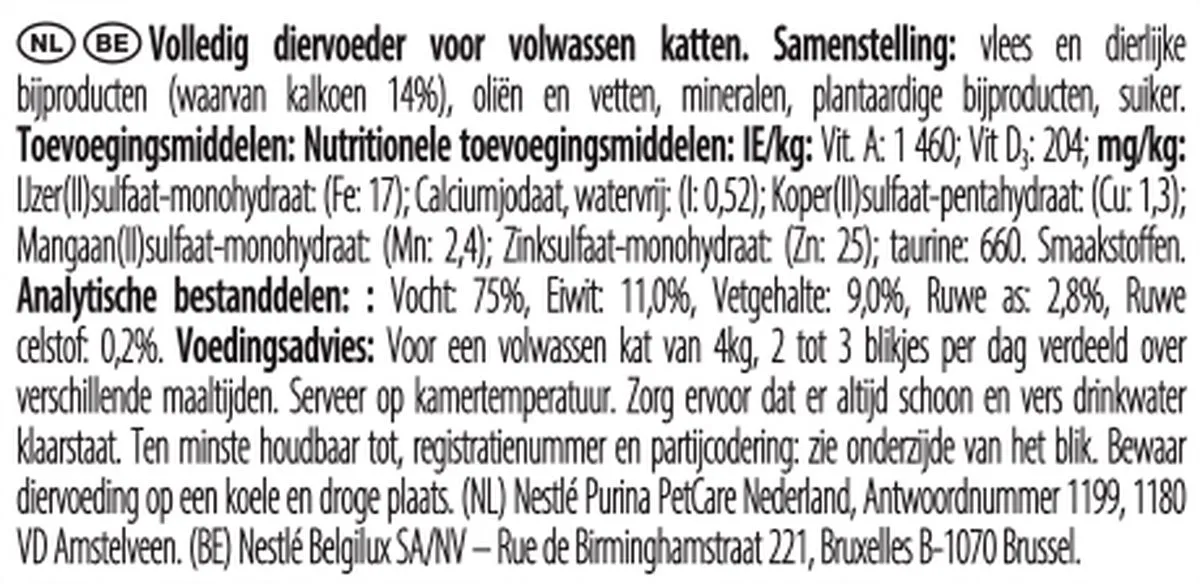 Pro Plan Delicate Mousse Kalkoen Kattenvoer - 24 x 85g