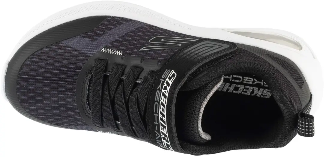 Skechers Microspec Max Advance Squad-Pacer Sneakers - Zwart - afbeelding 3 van 5