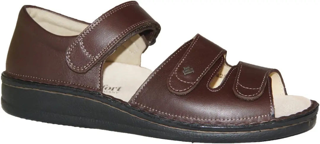 Finn Comfort Baltrum Sandaal - Wijdte H - Bruin - afbeelding 2 van 6