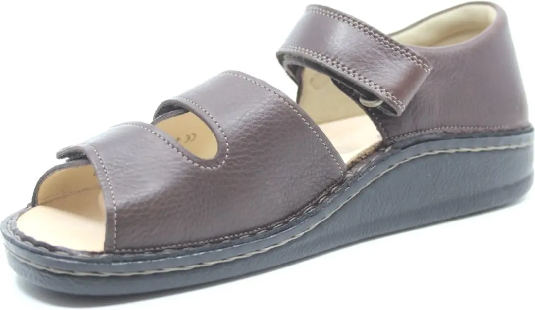 Finn Comfort Baltrum Sandaal - Wijdte H - Bruin - afbeelding 3 van 6