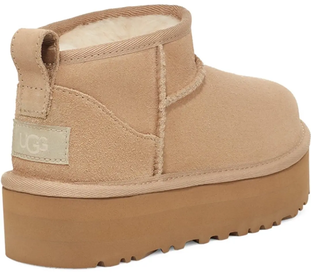 UGG Kids Ultramini Platform Laarzen - Sand - Maat 38 - afbeelding 5 van 5
